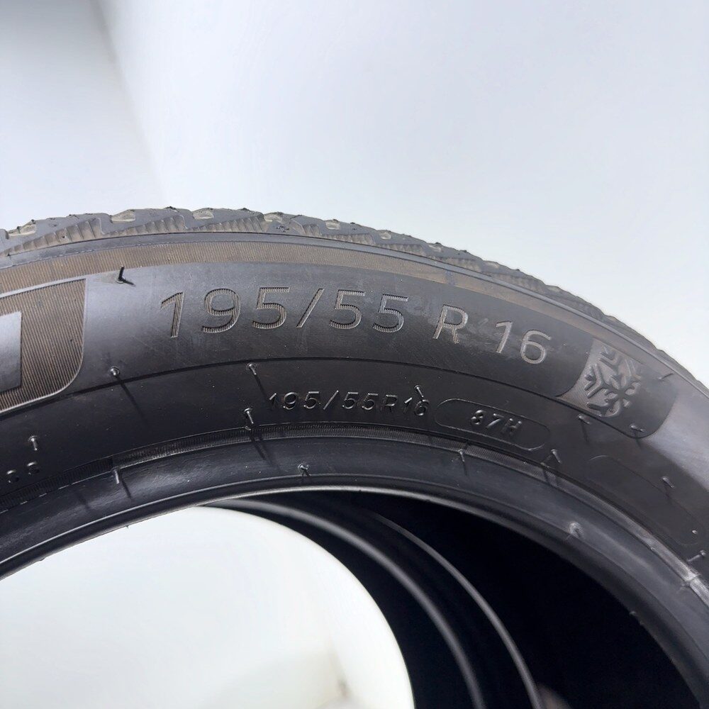 Gomme Usate 195 55 R16 87H Michelin Alpin 7 86% Invernali - immagine 10