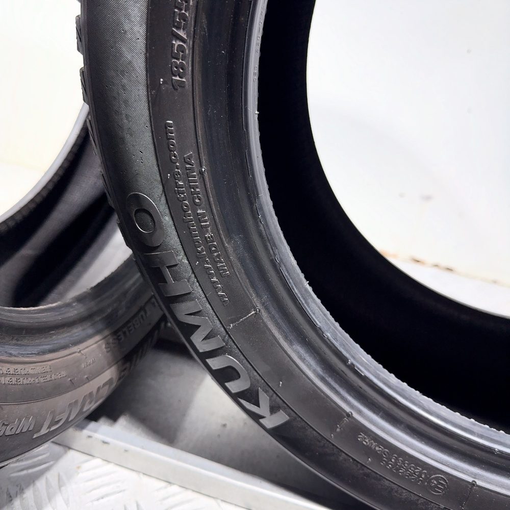 Gomme Usate 185 55 R15 82T Kumho Wintercraft WP51 74% Invernali - immagine 10