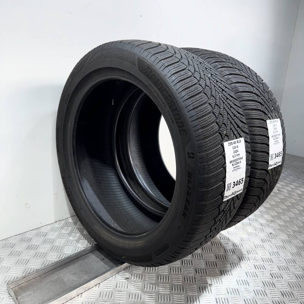 Gomme Usate 255 45 R19 104W Bridgestone Blizzak 6 Invernali - immagine 10