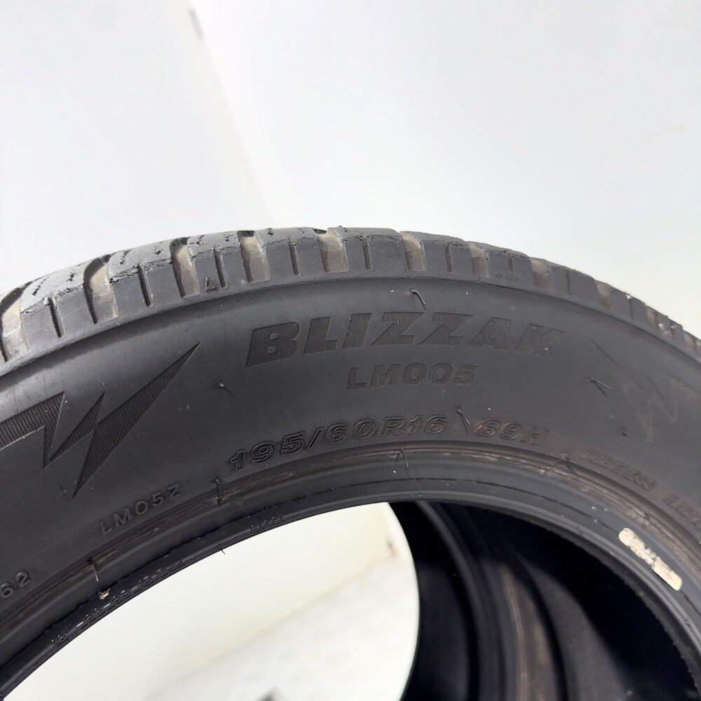 Gomme Usate 195 60 R16 89H Bridgestone Blizzak LM005 Invernali - immagine 10