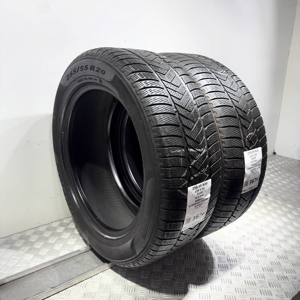 Gomme Usate 255 55 R20 110V XL Pirelli Scorpion Winter 76% Invernali - immagine 11