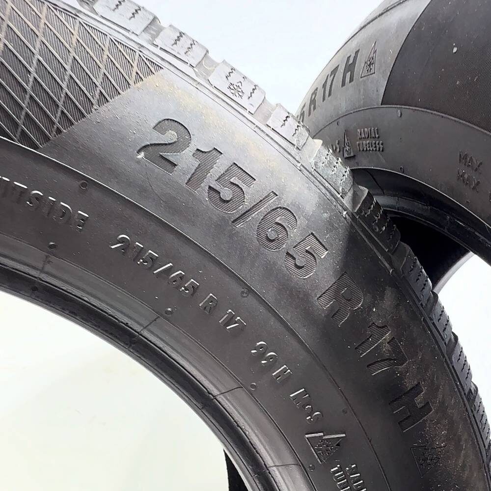 Gomme Usate 215 65 R17 99H Continental Wintercontact TS850P Invernali - immagine 11