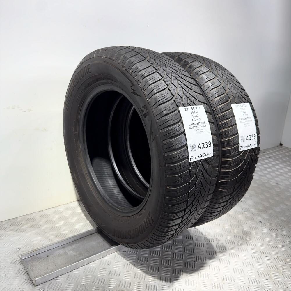 Gomme Usate 225 65 R17 102H Bridgestone Blizzak LM005 Invernali - immagine 11
