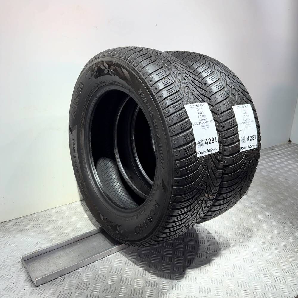 Gomme Usate 225 65 R17 106H Kumho Wintercraft WP52 81% Invernali - immagine 11