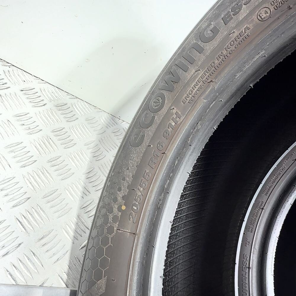 Gomme Usate 205 55 R16 91H Kumho Ecowing ES31 90% Estive - immagine 11
