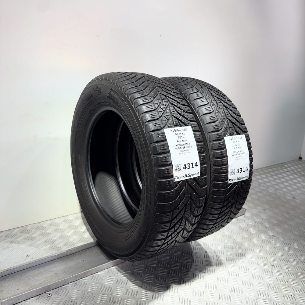Gomme Usate 215 60 R16 99H XL Yokohama W.Drive V905 86% Invernali - immagine 11