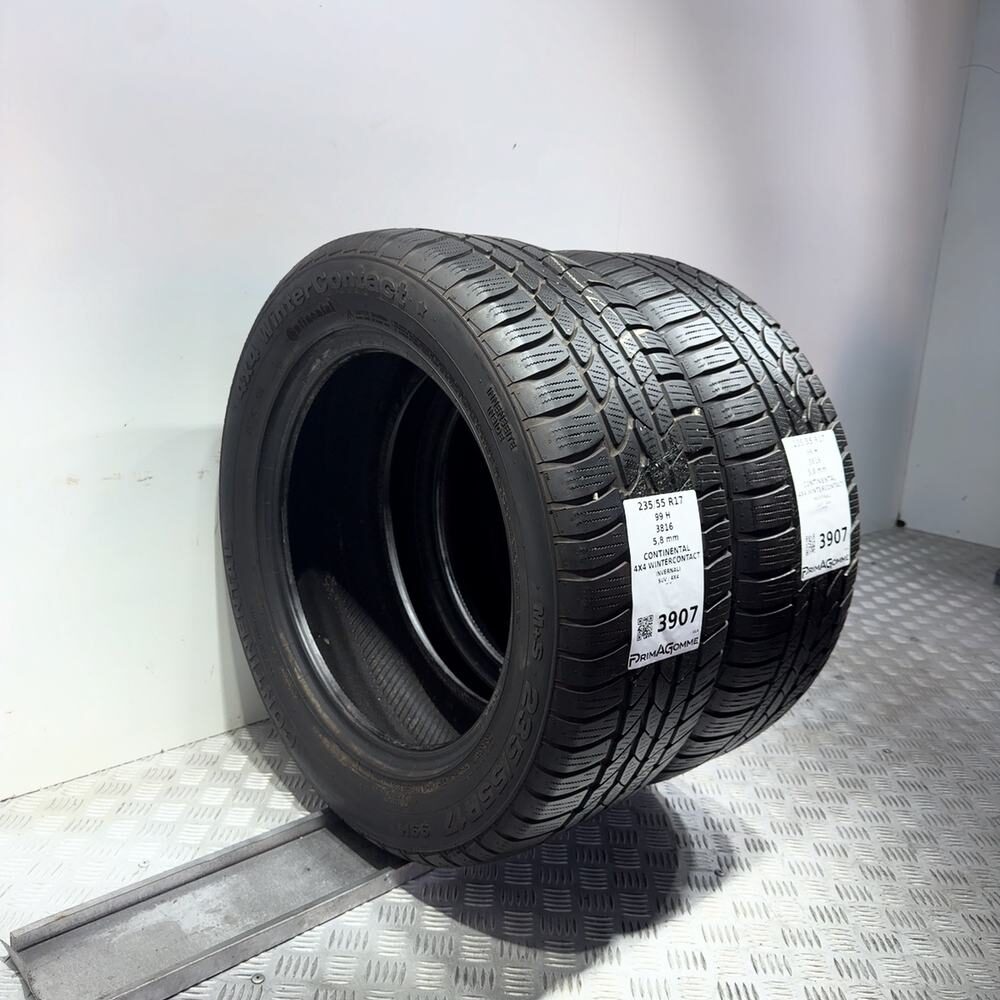 Gomme Usate 235 55 R17 99H Continental 4X4 Wintercontact 83% Invernali - immagine 11