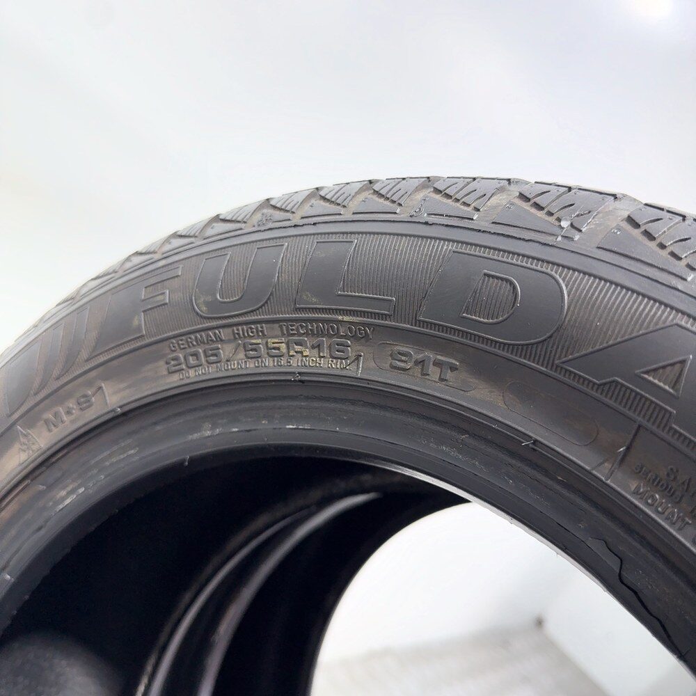 Gomme Usate 205 55 R16 91T Fulda Kristall Montero 3 74% Invernali - immagine 11