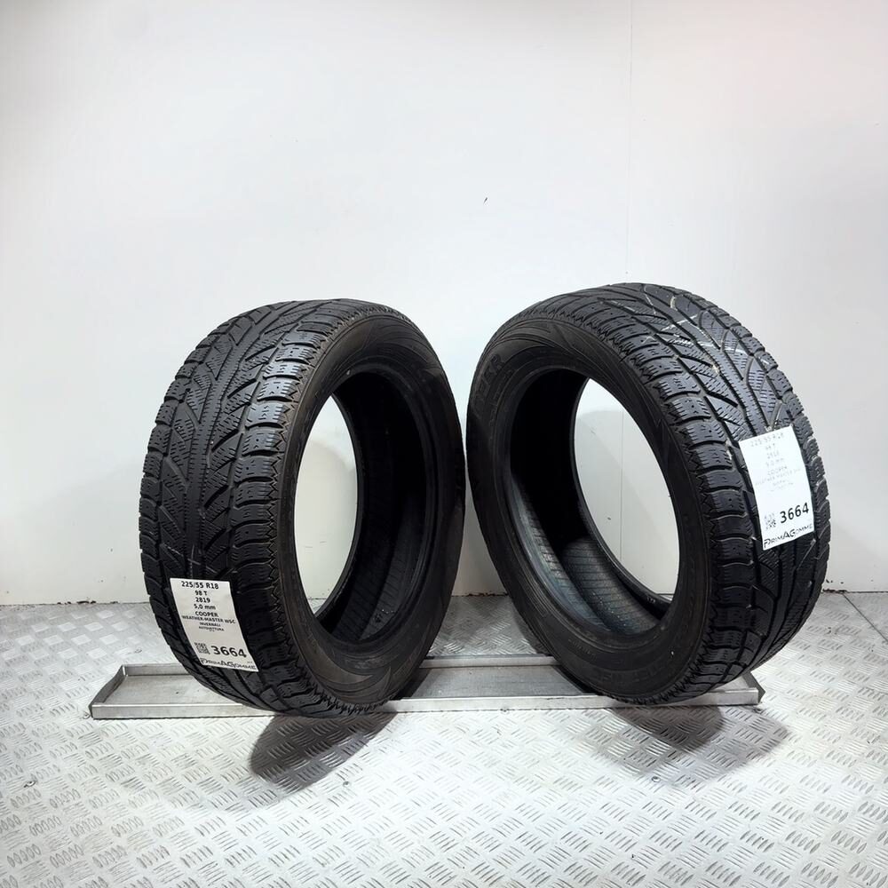 Gomme Usate 225 55 R18 98T Cooper Weather-Master Wsc 71% Invernali - immagine 11
