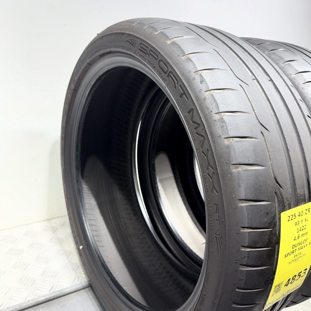 Gomme Usate 225 40 ZR19 93Y XL Dunlop Sport Maxx RT Estive - immagine 12