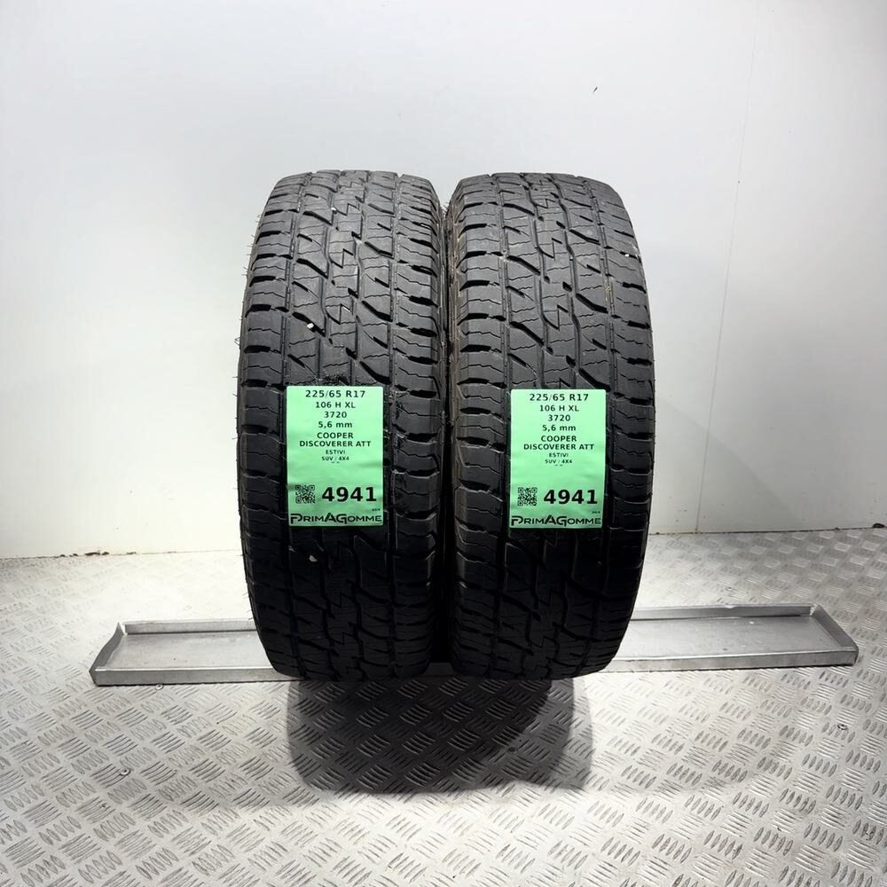 Gomme Usate 225 65 R17 106H XL Cooper Discoverer Att 80% Estive - immagine 13