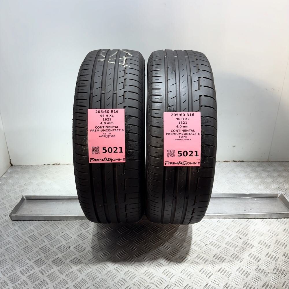 Gomme Usate 205 60 R16 96H XL Continental Premiumcontact 6 Estive - immagine 13