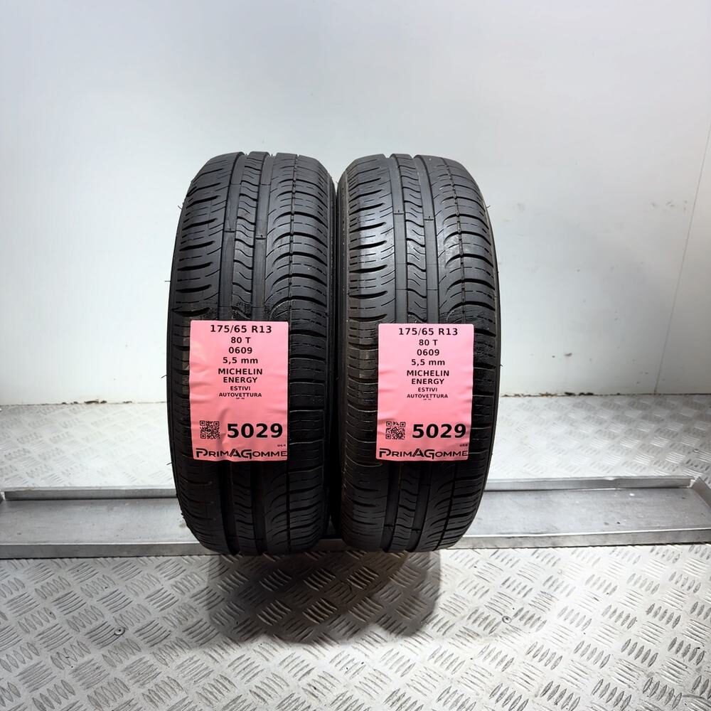 Gomme Usate 175 65 R13 80T Michelin Energy 79% Estive - immagine 13