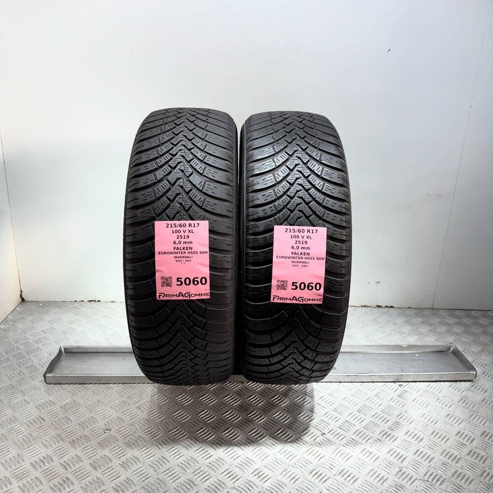 Gomme Usate 215 60 R17 100V XL Falken Eurowinter HS01 SUV 86% Invernali - immagine 13