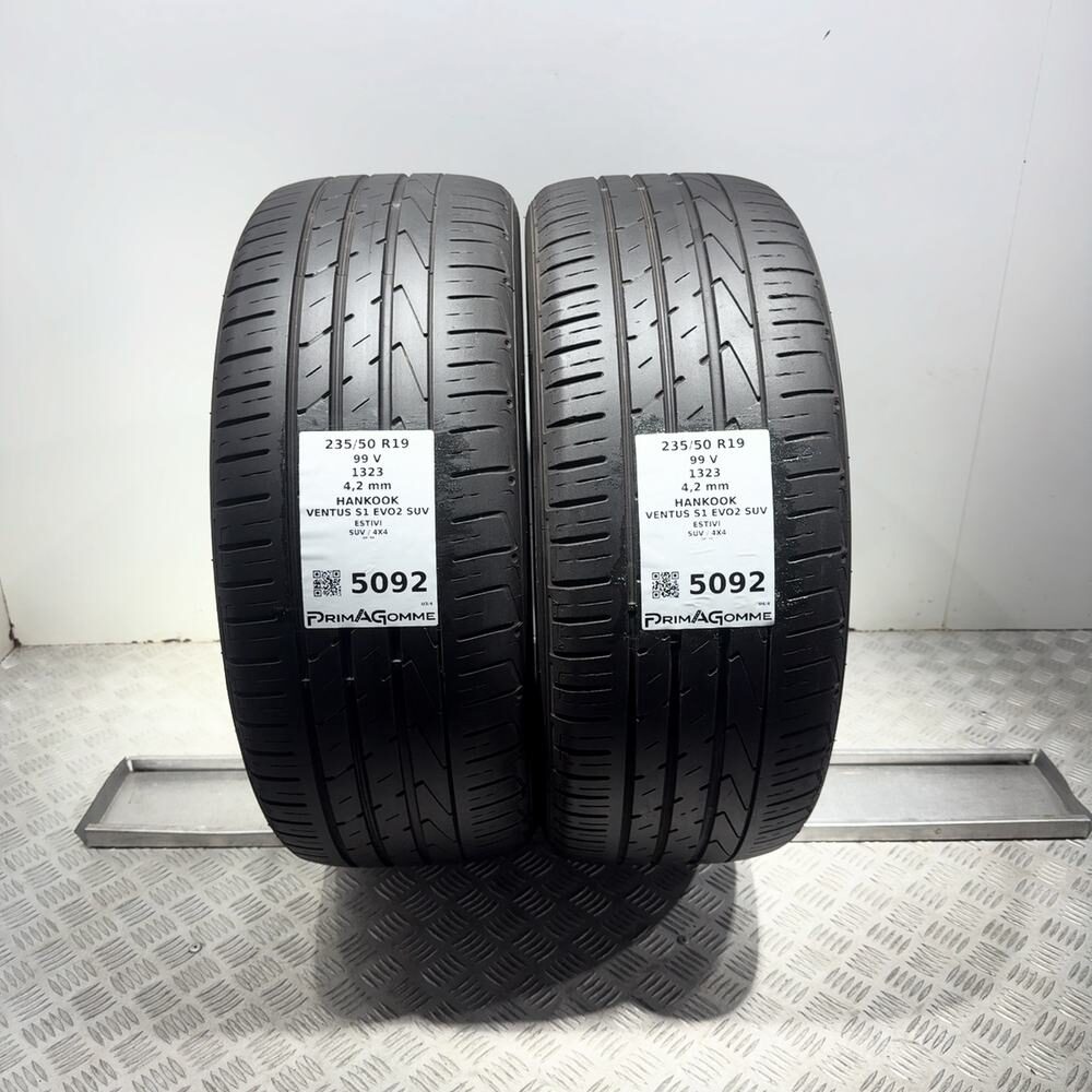 Gomme Usate 235 50 R19 99V Hankook Ventus S1 Evo2 SUV Estive - immagine 13
