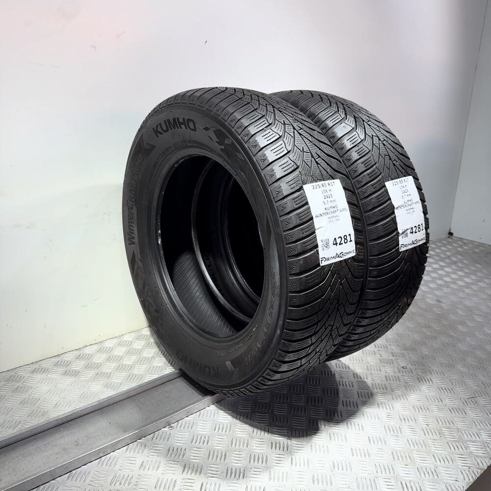 Gomme Usate 225 65 R17 106H Kumho Wintercraft WP52 81% Invernali - immagine 13
