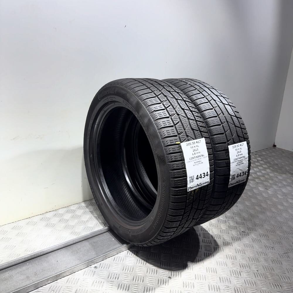 Gomme Usate 205 50 R17 93H XL Continental Contiwintercontact TS830P Invernali - immagine 13