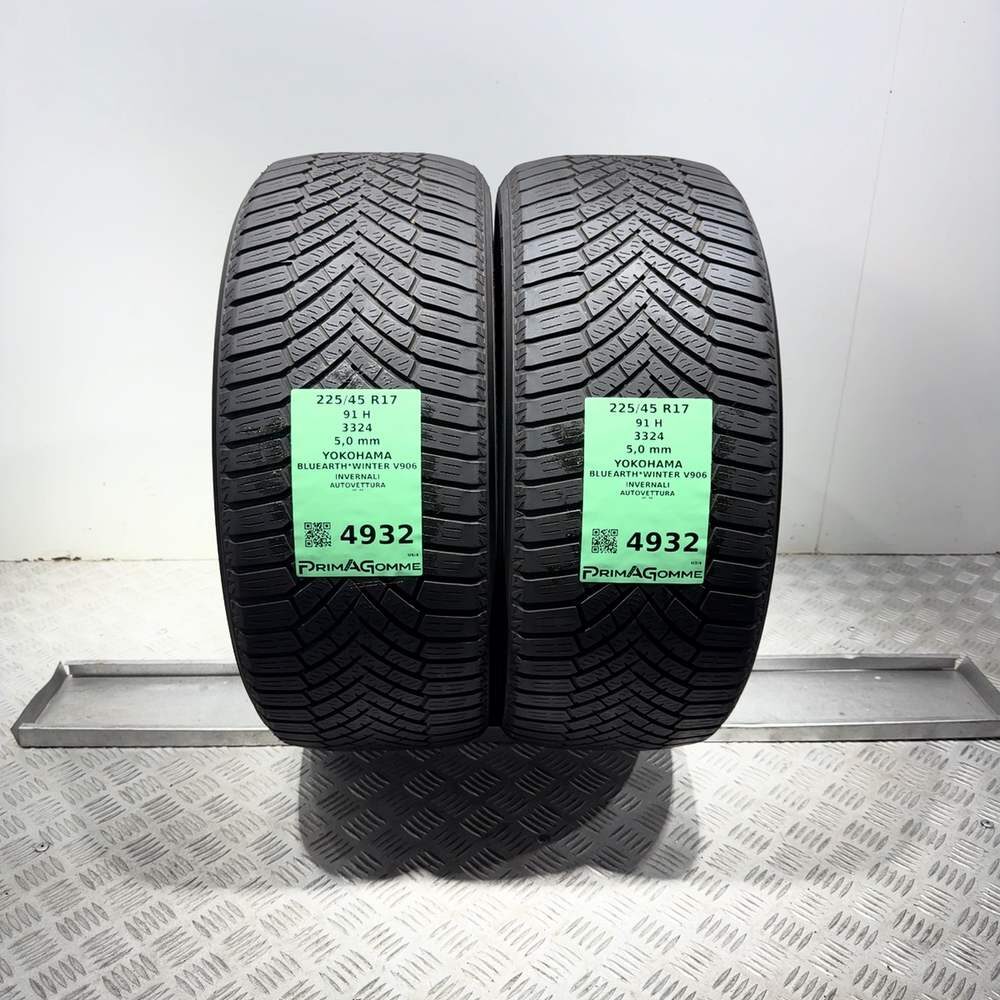 Gomme Usate 225 45 R17 91H Yokohama Bluearth*Winter V906 71% Invernali - immagine 13