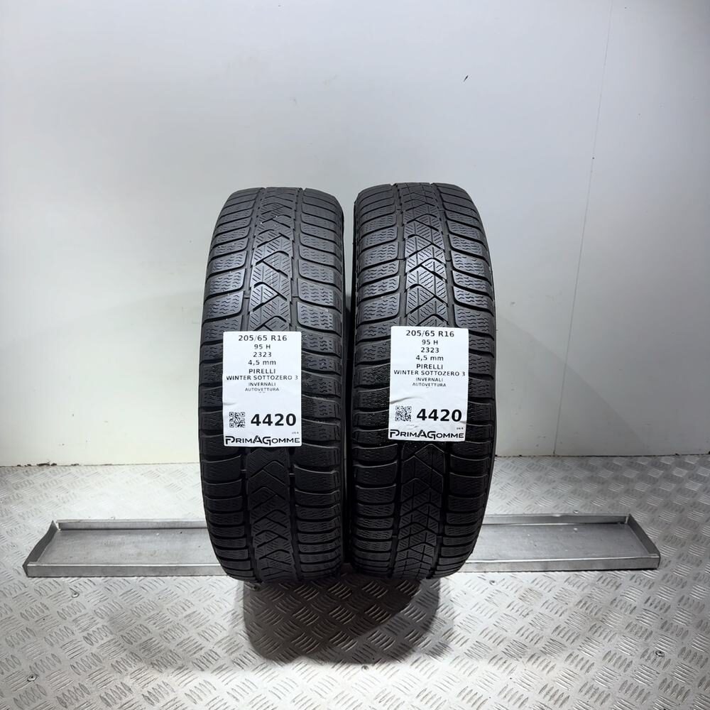 Gomme Usate 205 65 R16 95H Pirelli Winter Sottozero 3 Invernali - immagine 13