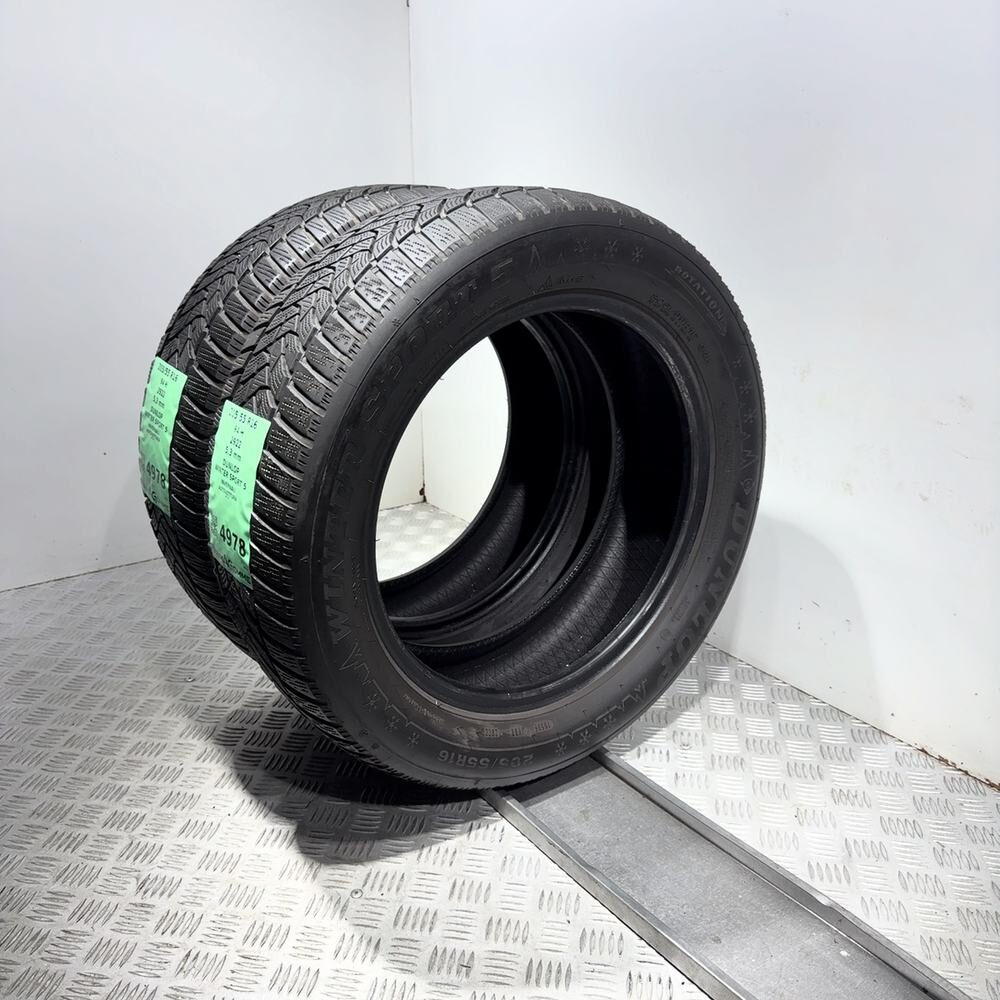 Gomme Usate 205 55 R16 94H Dunlop Winter Sport 5 76% Invernali - immagine 14