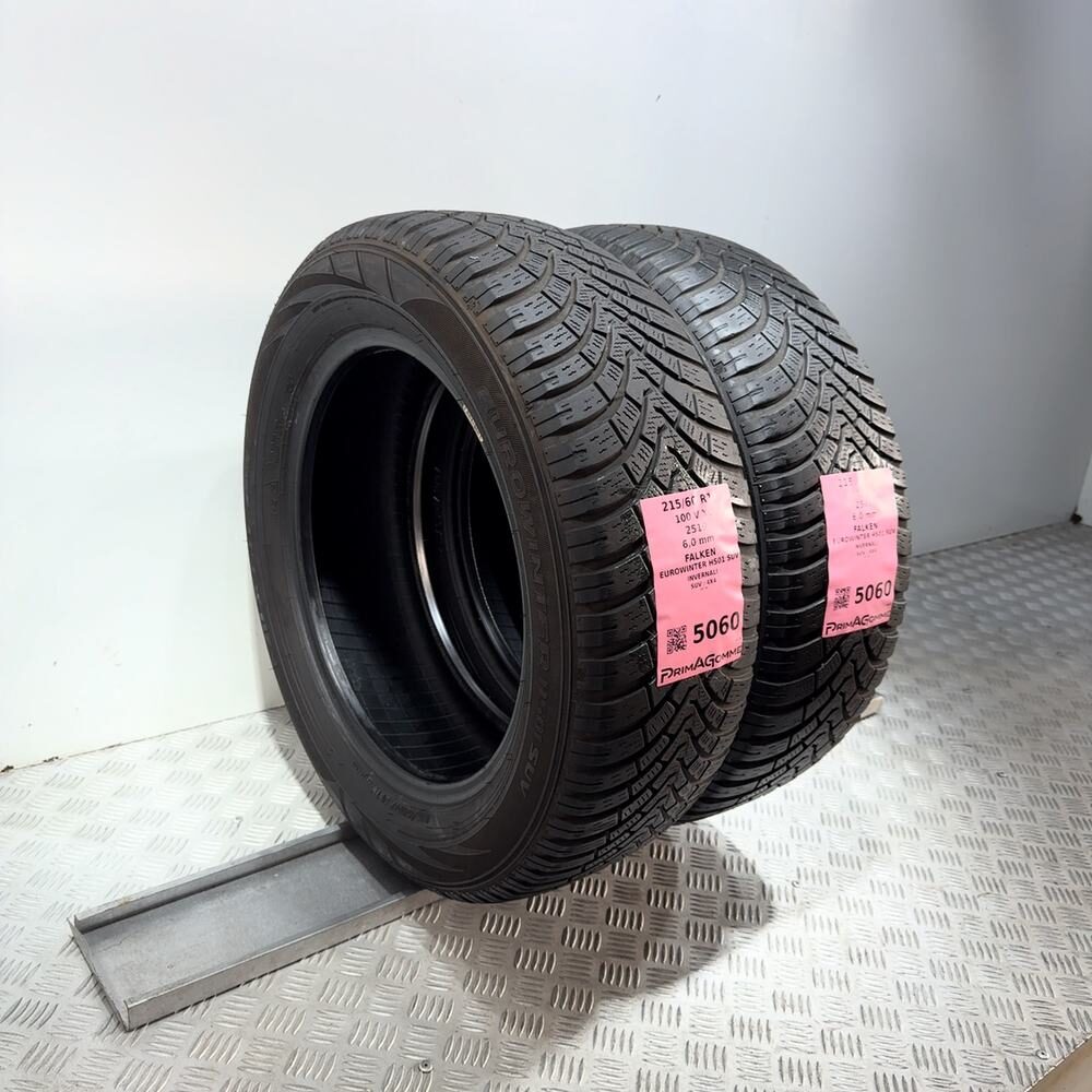 Gomme Usate 215 60 R17 100V XL Falken Eurowinter HS01 SUV 86% Invernali - immagine 14
