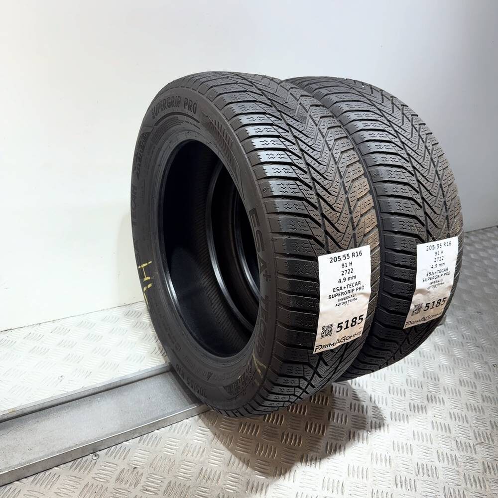 Gomme Usate 205 55 R16 91H Esa+Tecar Supergrip Pro Invernali - immagine 14