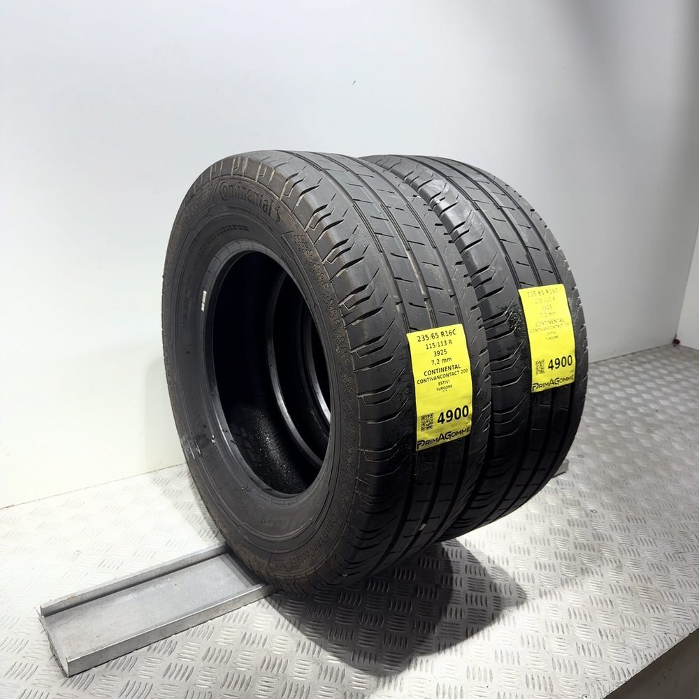 Gomme Usate 235 65 R16C 115/113R Continental Contivancontact 200 98% Estive - immagine 14