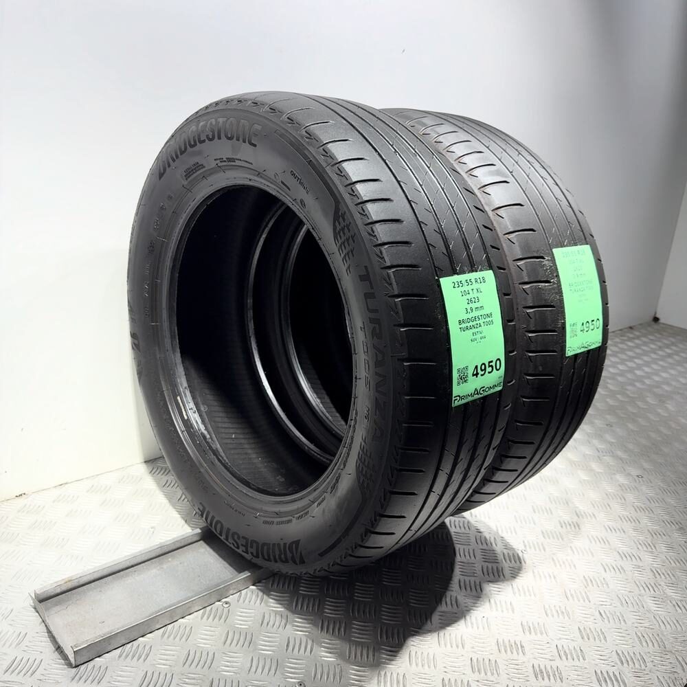 Gomme Usate 235 55 R18 104T XL Bridgestone Turanza T005 Estive - immagine 15