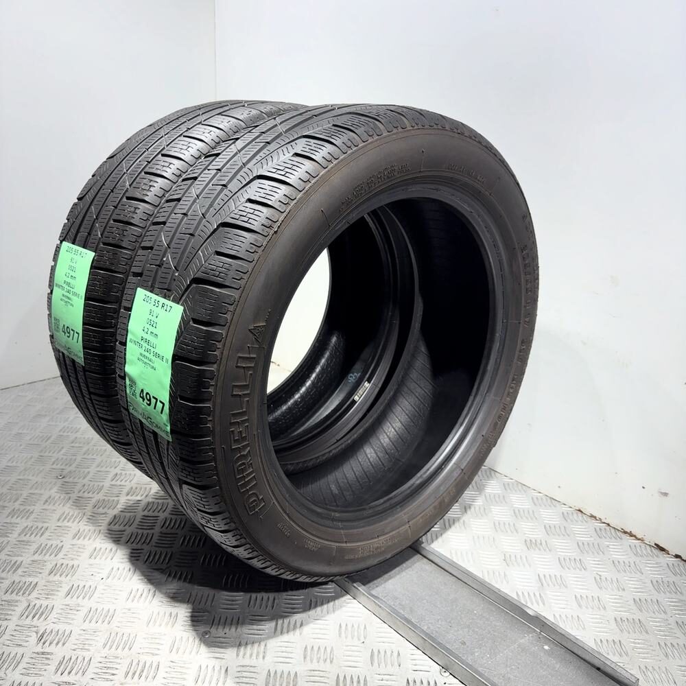 Gomme Usate 205 55 R17 91V Pirelli Winter 240 Serie II Invernali - immagine 15