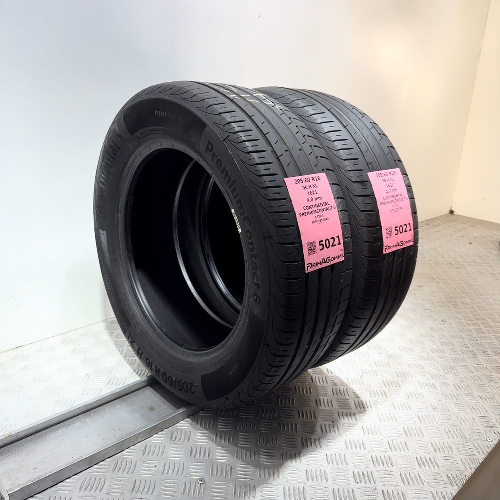 Gomme Usate 205 60 R16 96H XL Continental Premiumcontact 6 Estive - immagine 15