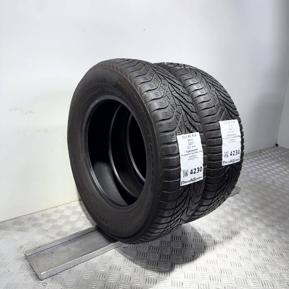 Gomme Usate 215 65 R16 98H Yokohama Bluearth Winter V905 81% Invernali - immagine 15