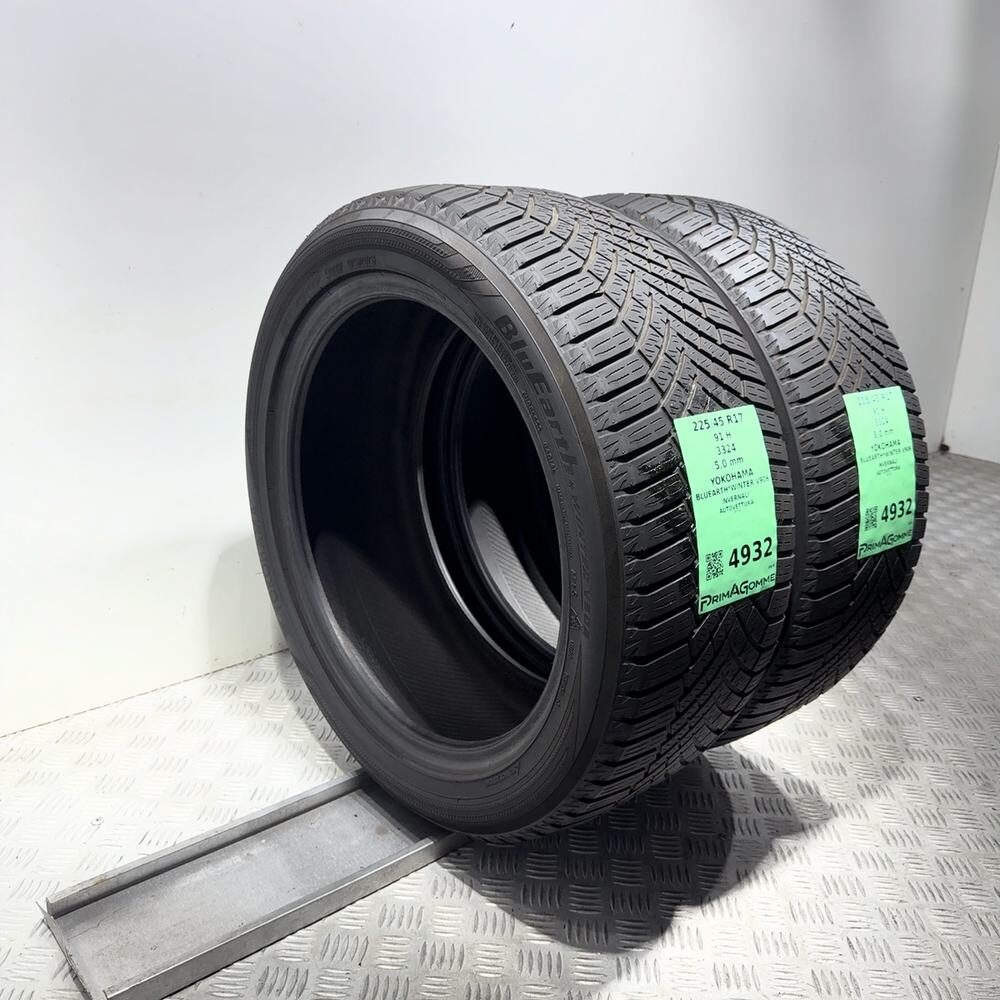 Gomme Usate 225 45 R17 91H Yokohama Bluearth*Winter V906 71% Invernali - immagine 15