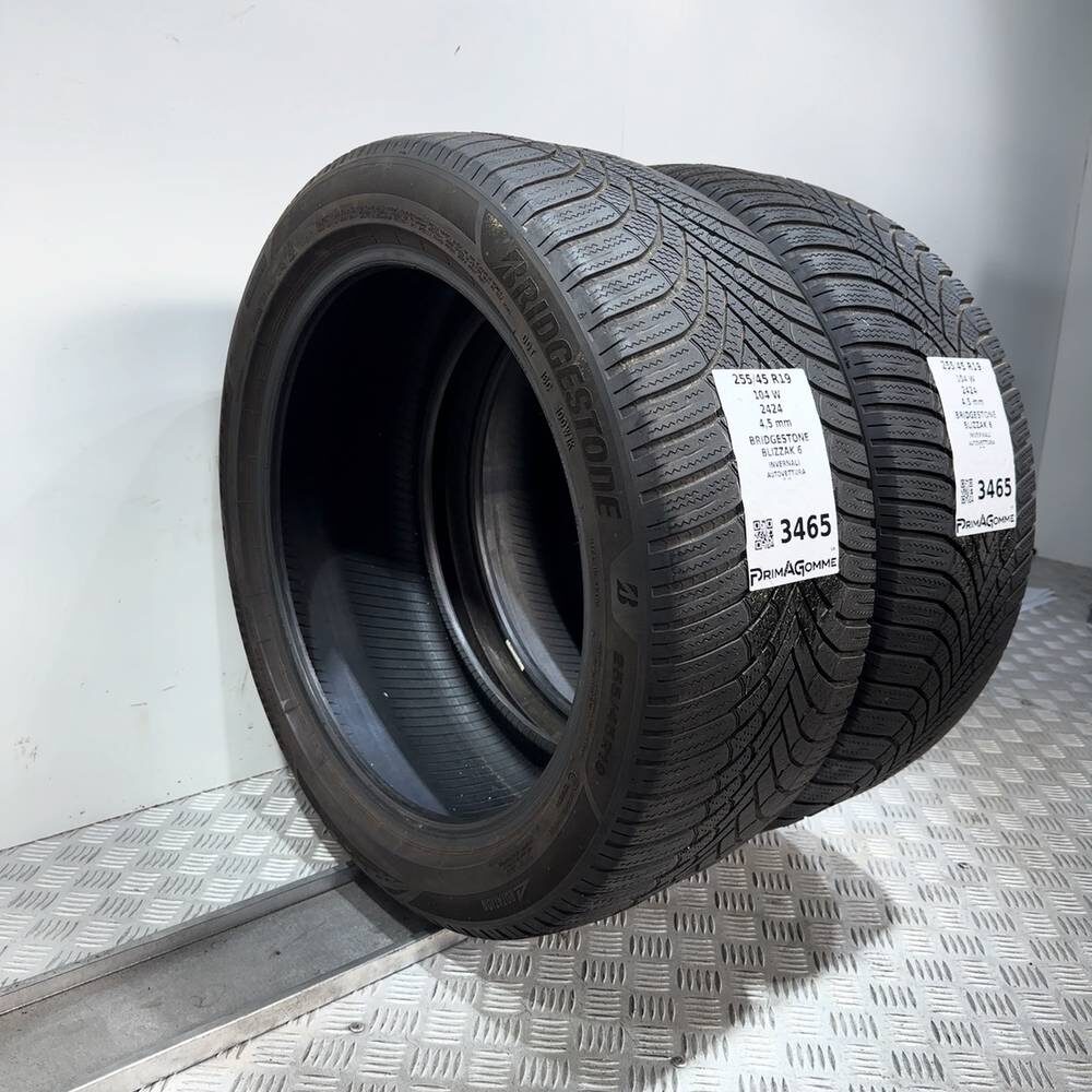 Gomme Usate 255 45 R19 104W Bridgestone Blizzak 6 Invernali - immagine 15
