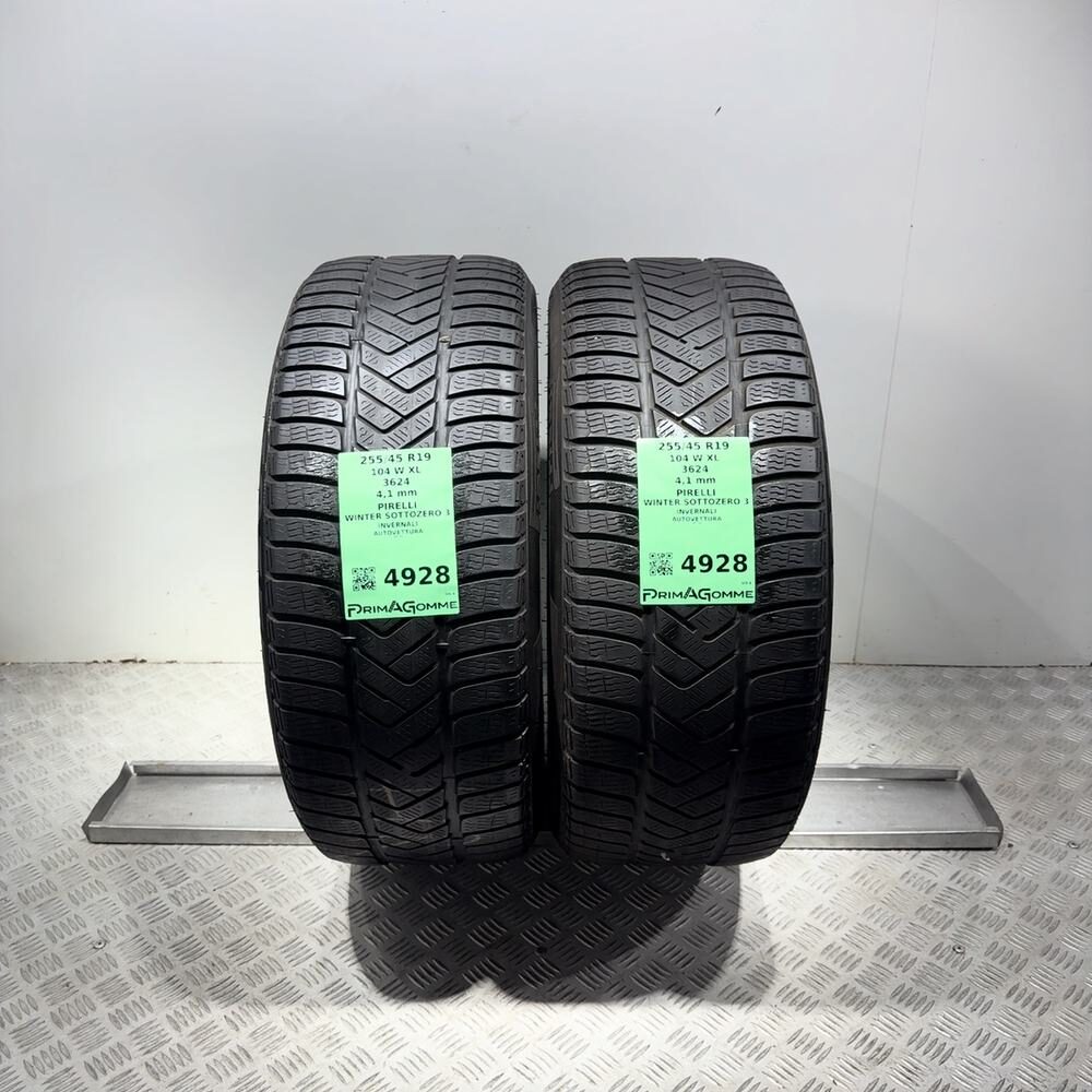 Gomme Usate 255 45 R19 104W XL Pirelli Winter Sottozero 3 Invernali - immagine 15