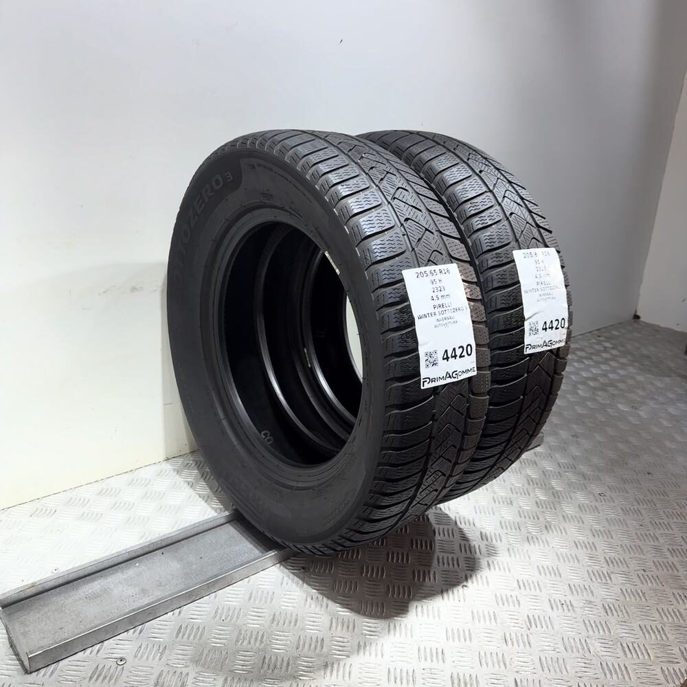 Gomme Usate 205 65 R16 95H Pirelli Winter Sottozero 3 Invernali - immagine 15