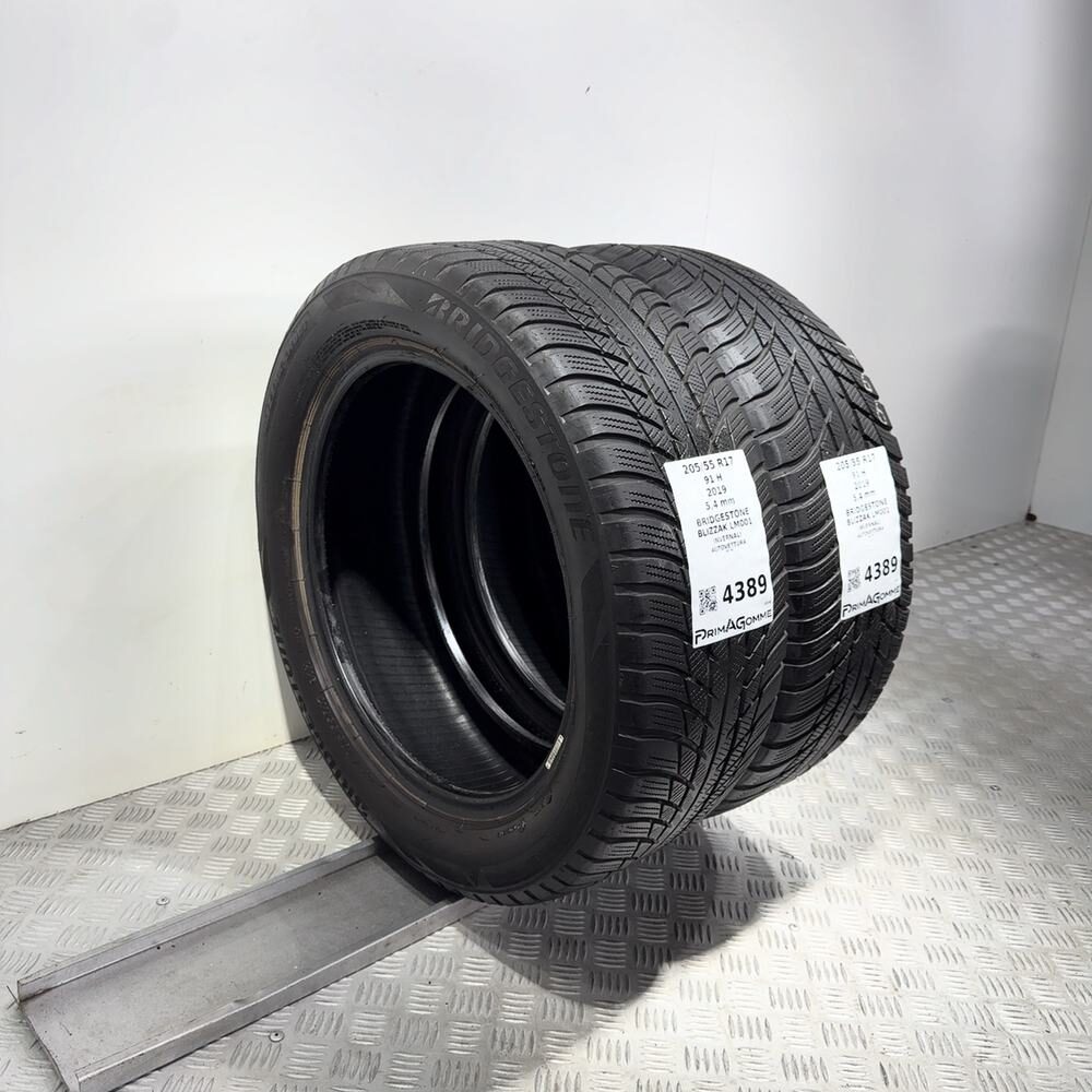 Gomme Usate 205 55 R17 91H Bridgestone Blizzak LM001 77% Invernali - immagine 16