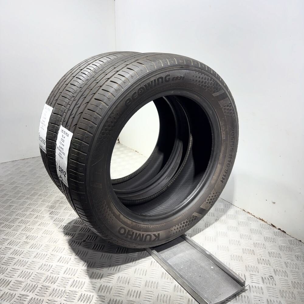 Gomme Usate 205 55 R16 91H Kumho Ecowing ES31 90% Estive - immagine 16