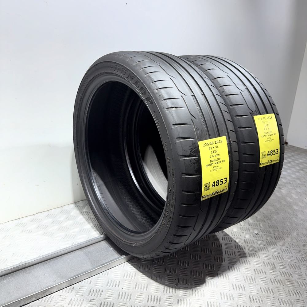 Gomme Usate 225 40 ZR19 93Y XL Dunlop Sport Maxx RT Estive - immagine 17
