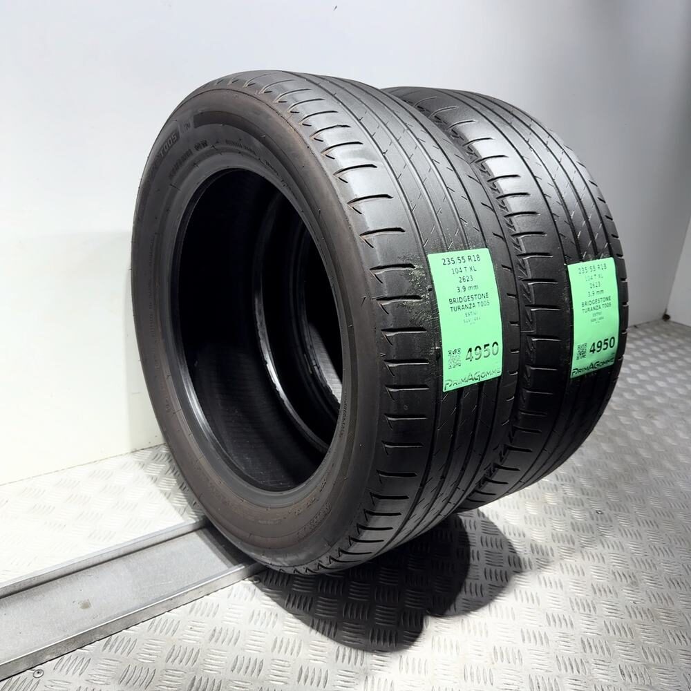 Gomme Usate 235 55 R18 104T XL Bridgestone Turanza T005 Estive - immagine 17