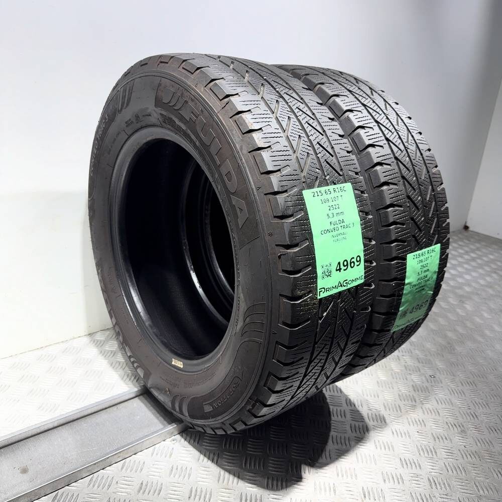 Gomme Usate 215 65 R16C 109/107T Fulda Conveo Trac 3 76% Invernali - immagine 17
