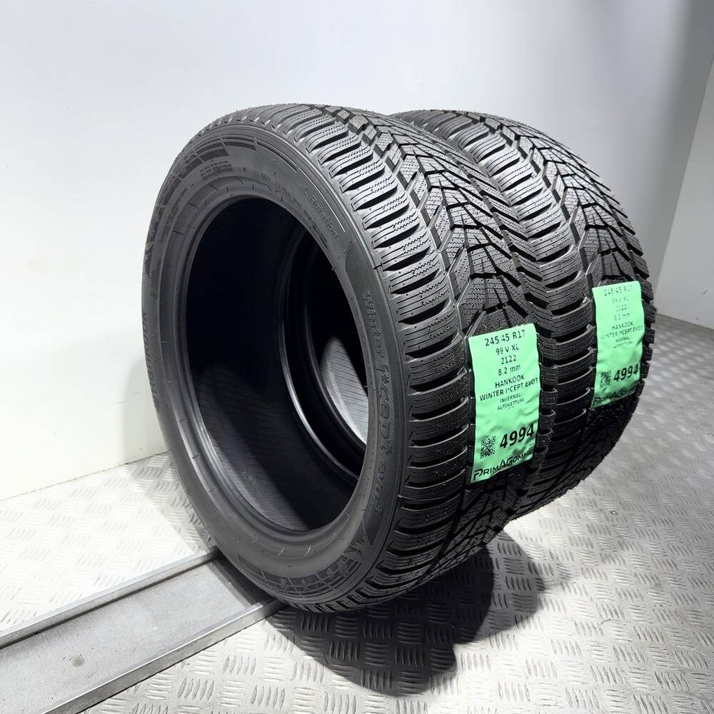 Gomme Usate 245 45 R17 99V XL Hankook Winter I*Cept Evo3 98% Invernali - immagine 17