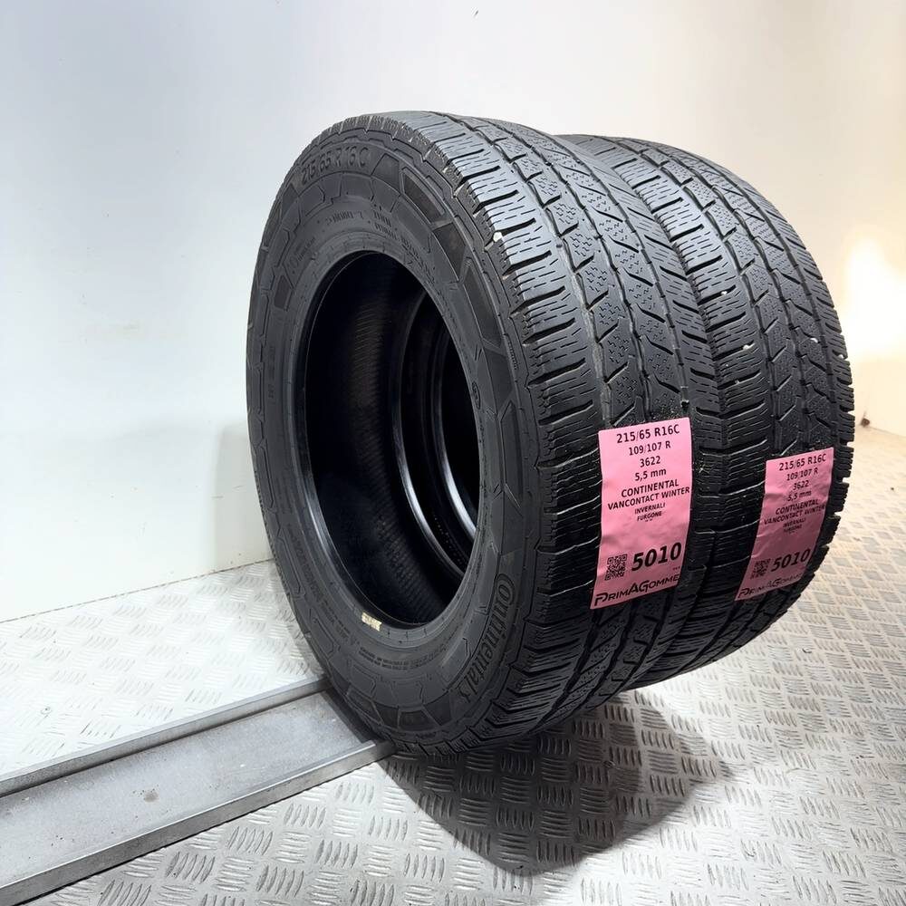 Gomme Usate 215 65 R16C 109/107R Continental Vancontact Winter 79% Invernali - immagine 17