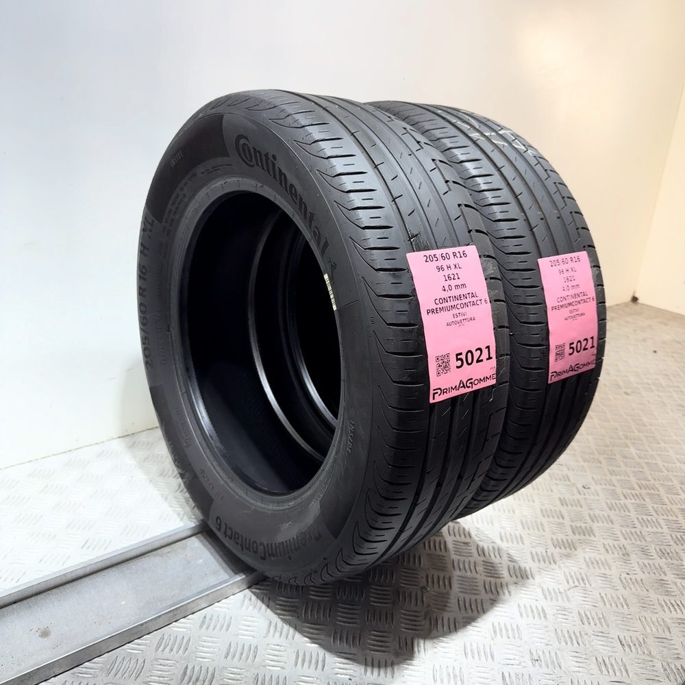 Gomme Usate 205 60 R16 96H XL Continental Premiumcontact 6 Estive - immagine 17