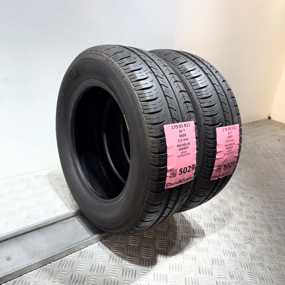 Gomme Usate 175 65 R13 80T Michelin Energy 79% Estive - immagine 17