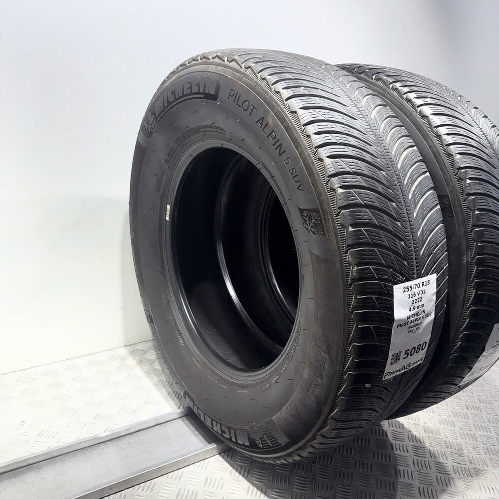 Gomme Usate 255 70 R18 116V XL Michelin Pilot Alpin 5 SUV Invernali - immagine 17