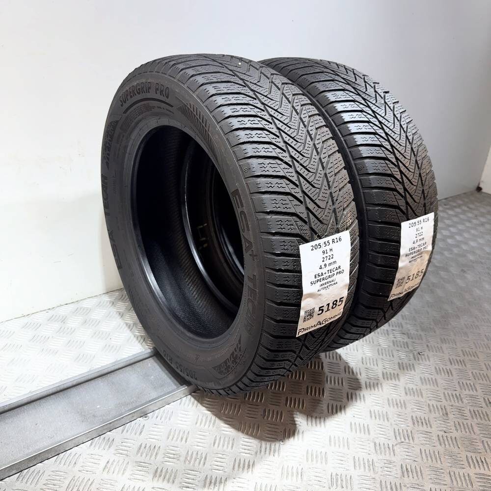 Gomme Usate 205 55 R16 91H Esa+Tecar Supergrip Pro Invernali - immagine 17