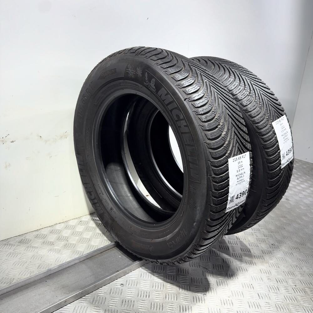 Gomme Usate 215 65 R17 99H Michelin Alpin 5 83% Invernali - immagine 17