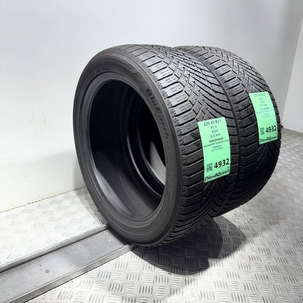 Gomme Usate 225 45 R17 91H Yokohama Bluearth*Winter V906 71% Invernali - immagine 17