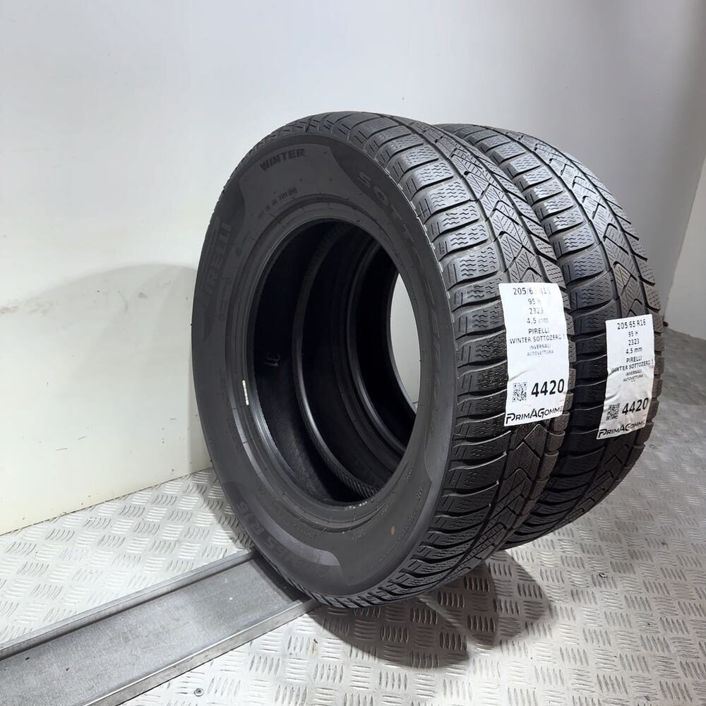 Gomme Usate 205 65 R16 95H Pirelli Winter Sottozero 3 Invernali - immagine 17