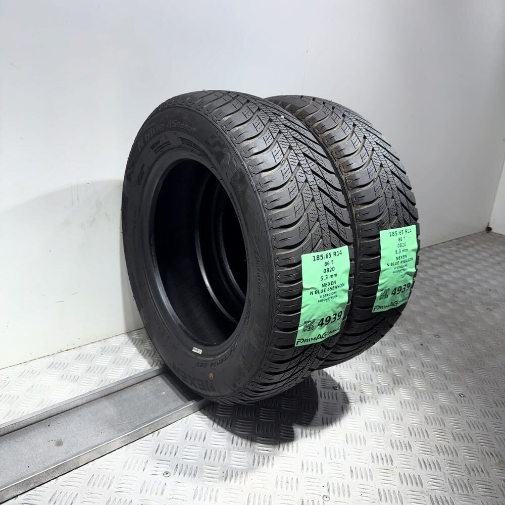 Gomme Usate 185 65 R14 86T Nexen N'Blue 4Season 76% 4 Stagioni - immagine 17